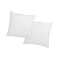 KOPFKISSEN 2er-Set Memory Schaum - 750 gr - 60 x 60 cm - Baumwollperkal - Weiß - AUXENCE - Weiß, Textil (60/60cm) - Vente-Unique