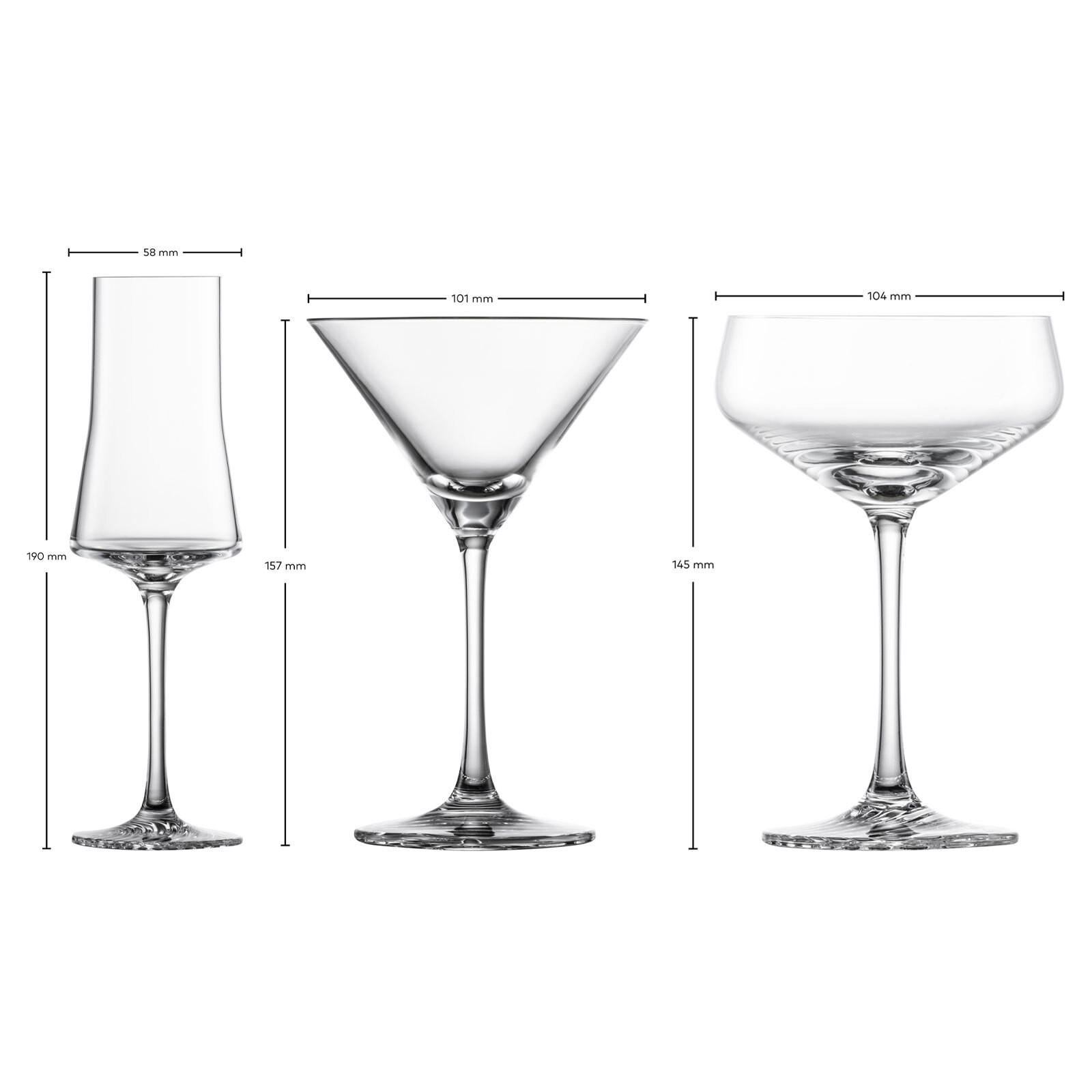 BARGLÄSERSET ECHO transparent 12er Set - Transparent, Glas - Zwiesel Glas