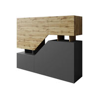 KOMMODE Ceelias - Anthrazit, Holzwerkstoff (120/100/35cm) - MIRJAN24
