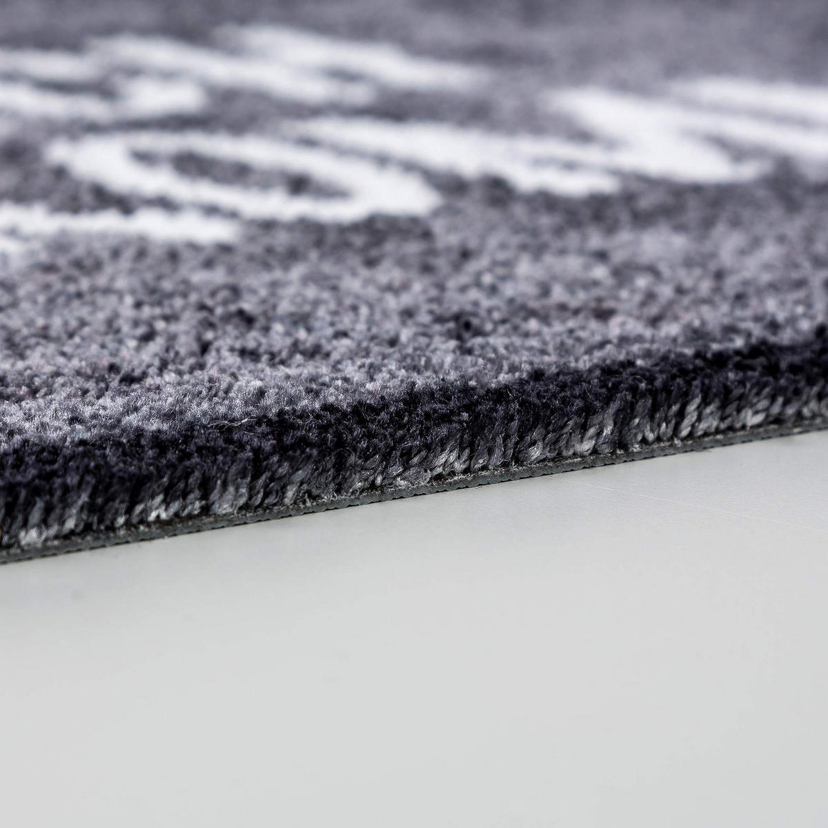 TEPPICH LÄUFER PURE & SOFT - Dunkelgrau, Textil (50/70cm) - Astra