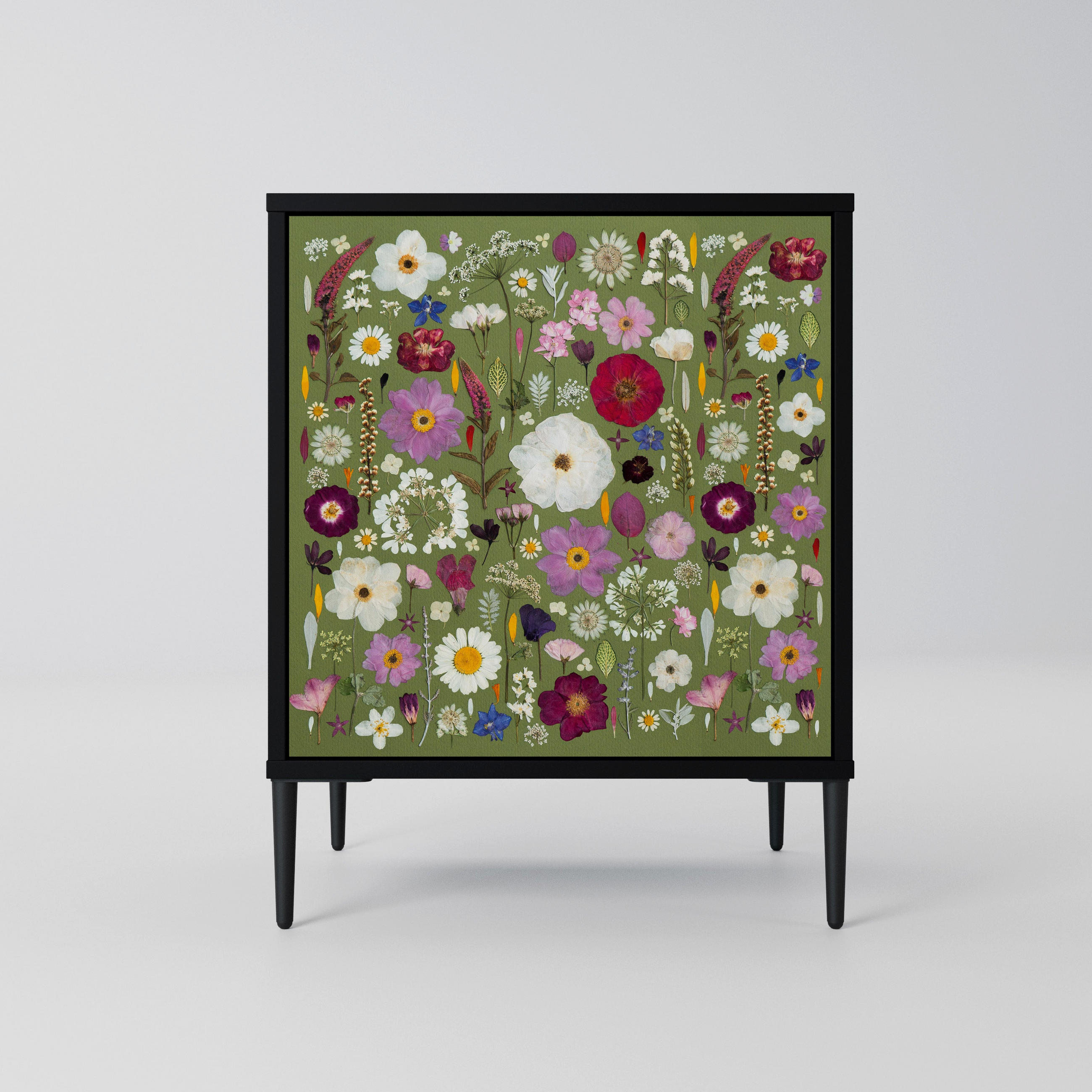 SpaceRebels Sideboard Schwarz 57.5x72.5x42 cm