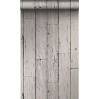 TAPETE Holz-optik 53 cm x 10.05 m - Grau, Papier (53/1000cm) - Origin Wallcoverings