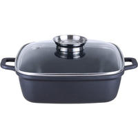 BRÄTER Santorin, Aluguss, Induktion, 3,8 Liter - Schwarz, Metall (28/28/7.4cm) - KOPF