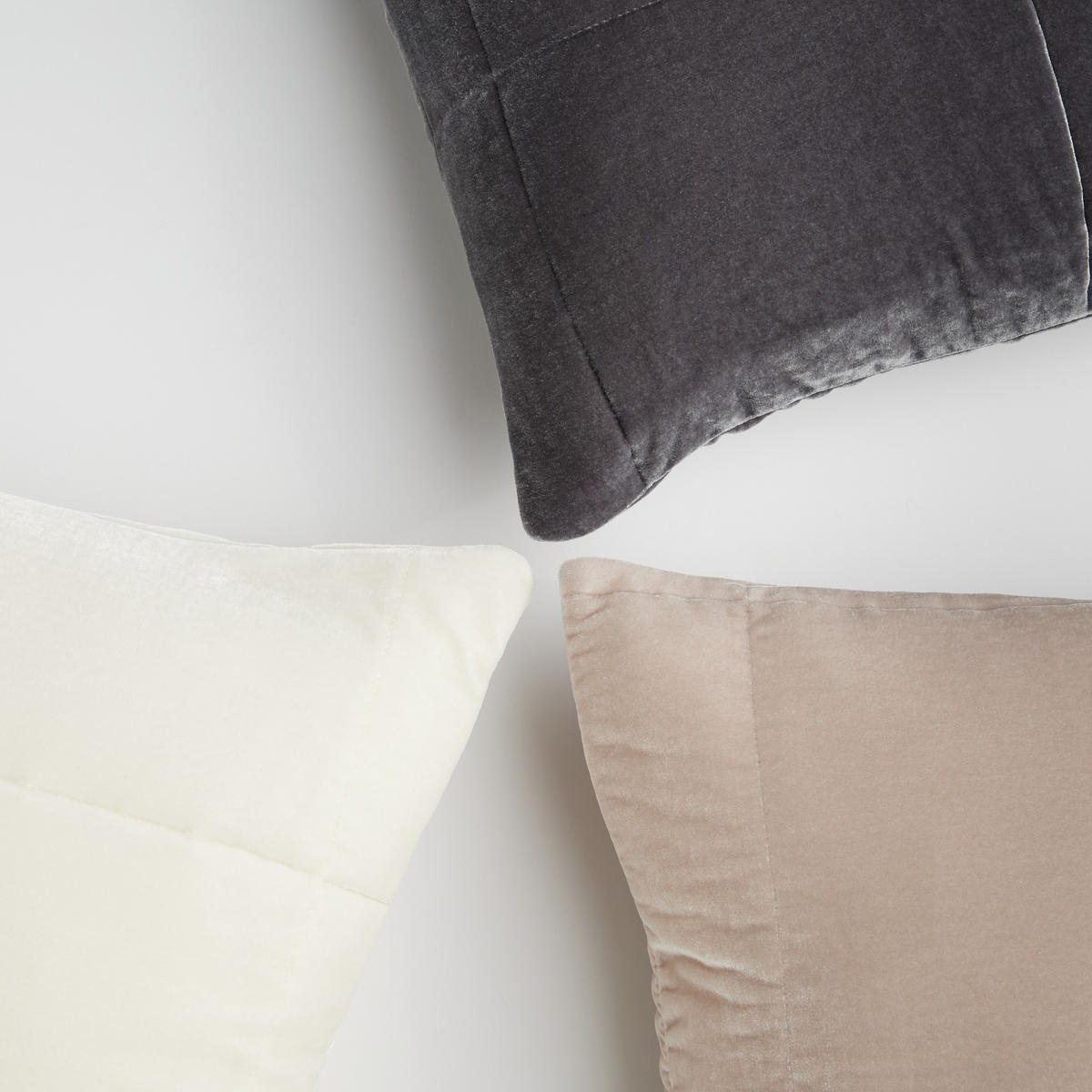 KISSENBEZUG Dustis - Dunkelgrau, Textil (45/45cm) - home&you