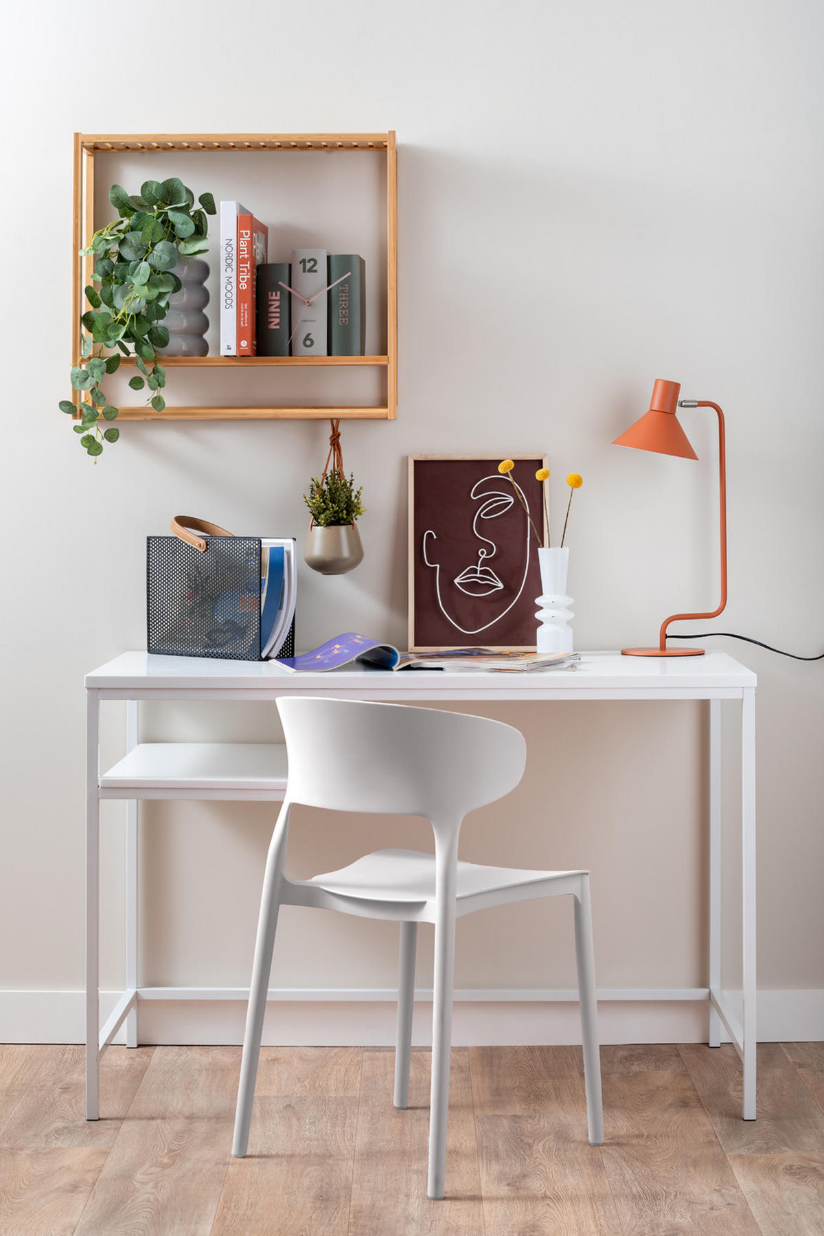 ESSZIMMERSTUHL Fain 50/40/75 cm - Weiß, Kunststoff (40/75/50cm) - Leitmotiv