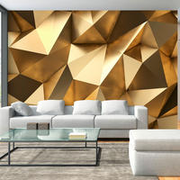 VLIESTAPETE Gold 100/70 cm - Goldfarben, Textil (100/1cm) - KUNSTLOFT