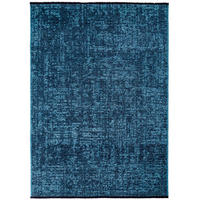 TEPPICH Kurzflor Unicolor Chenille Baumwolle Innen Blau Rechteckig 160x230 - Blau, Textil (160/230cm) - KADIMA DESIGN