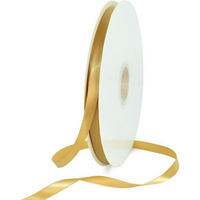 SATINBAND Gold 10 mm x 91 m - Goldfarben, Textil (1.7/0.1/9144cm)