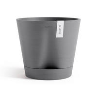BLUMENTOPF Venice 30/27,5 cm Grau - Grau, Kunststoff (30/27.5cm) - Ecopots