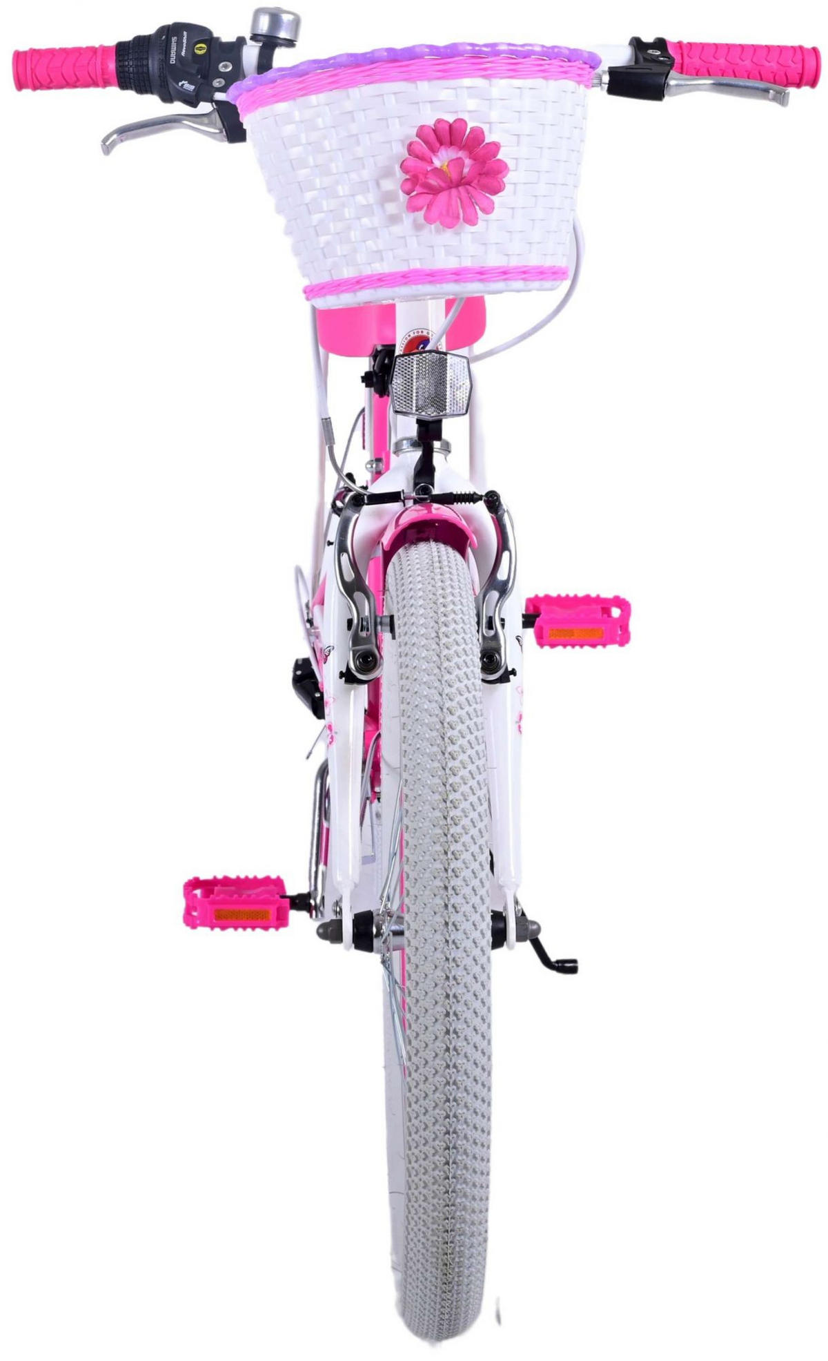KINDERFAHRRAD Lovely - Mädchen - 20 Zoll - 2 Handbremsen - 7 Gänge - Rosa - Rosa, Metall (82cm) - TPFSports