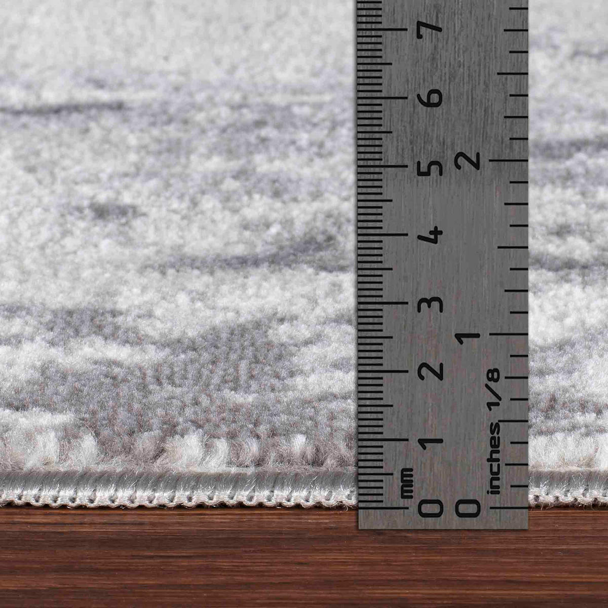 KURZFLORTEPPICH Milena 160/215 cm Grau - Grau, Textil (160/215cm) - LIVABLISS