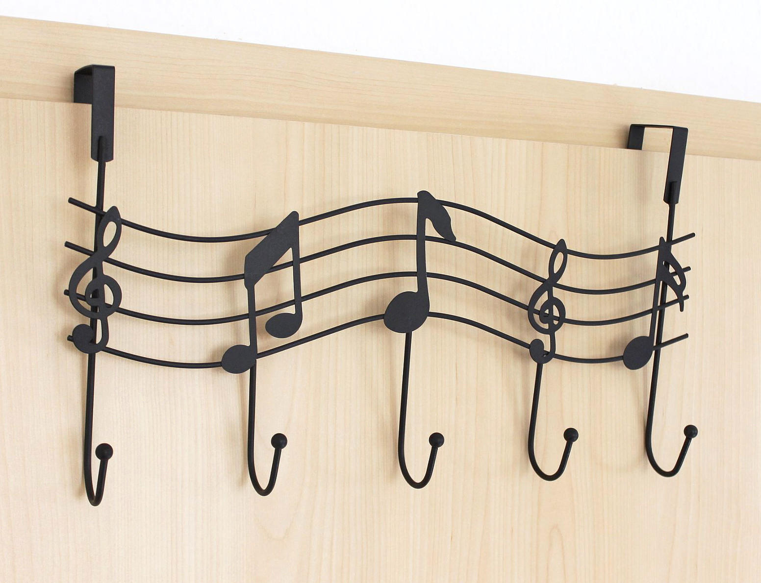 DanDiBo Türgarderobe Schwarz 42x24x5 cm