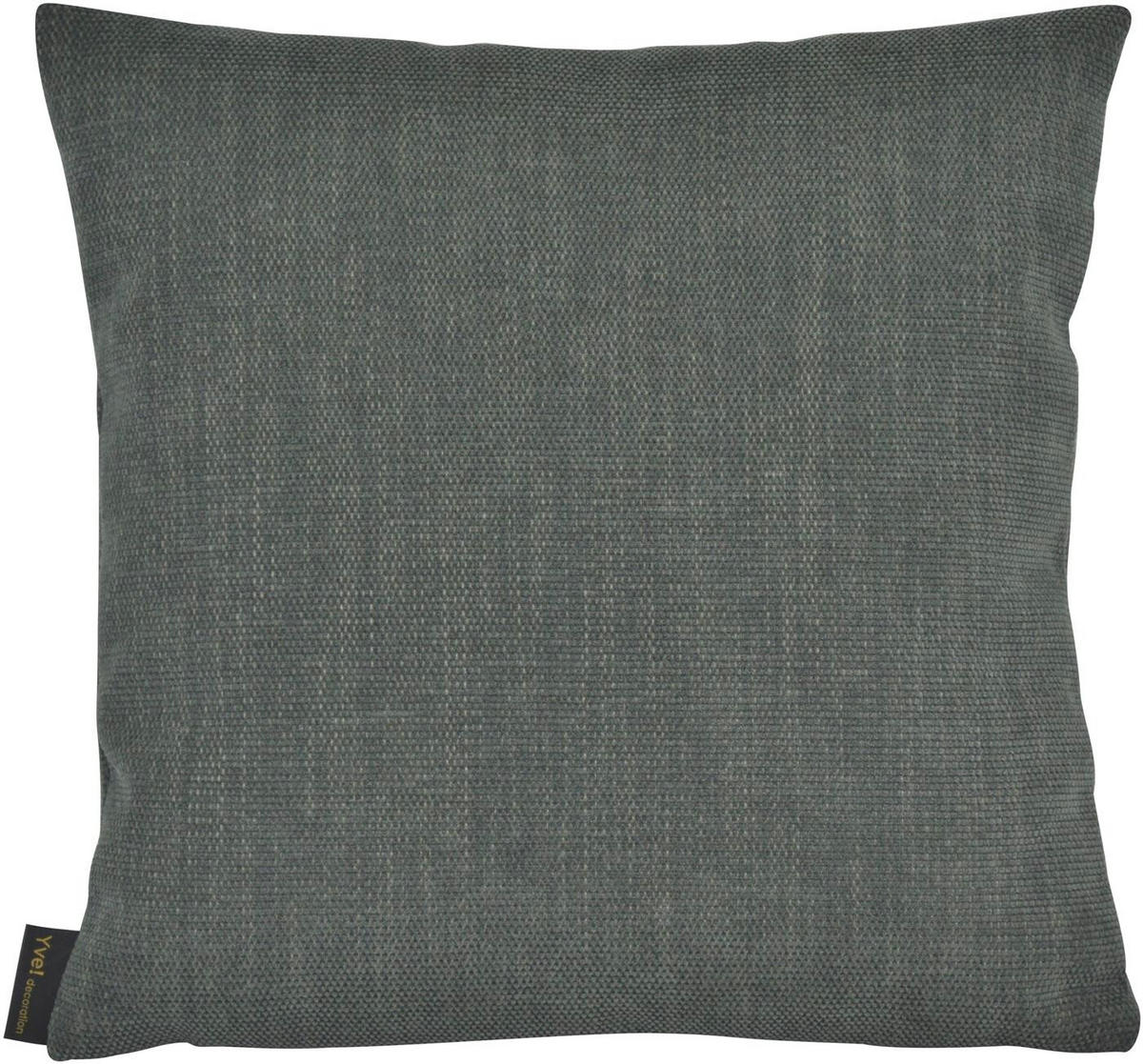 KISSENHÜLLE ONTARIO - Schwarz, Textil (50/50cm) - Yve! decoration