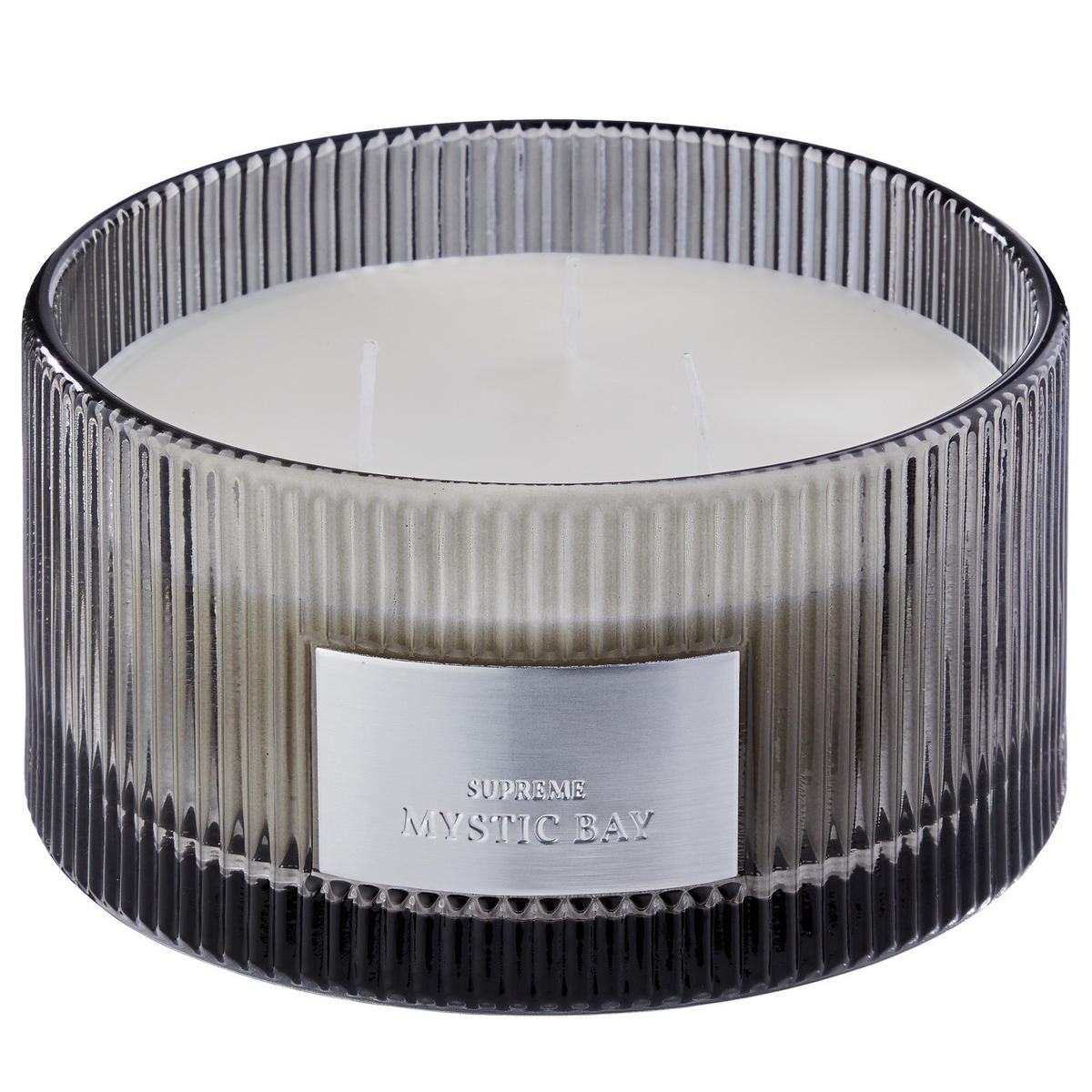 DUFTKERZE Supreme Mystic Bay - Dunkelgrau, Glas (9cm) - Butlers