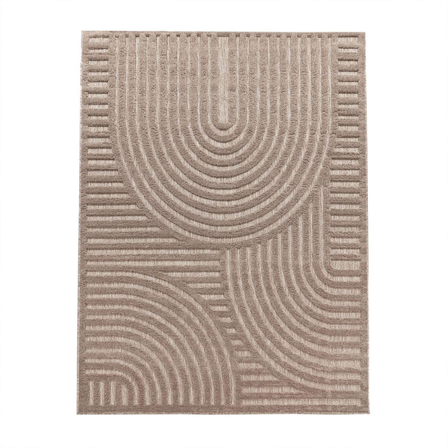 OUTDOORTEPPICH Ethno Beige 120 x 160 cm - Beige, Kunststoff (120/160cm) - TT Home