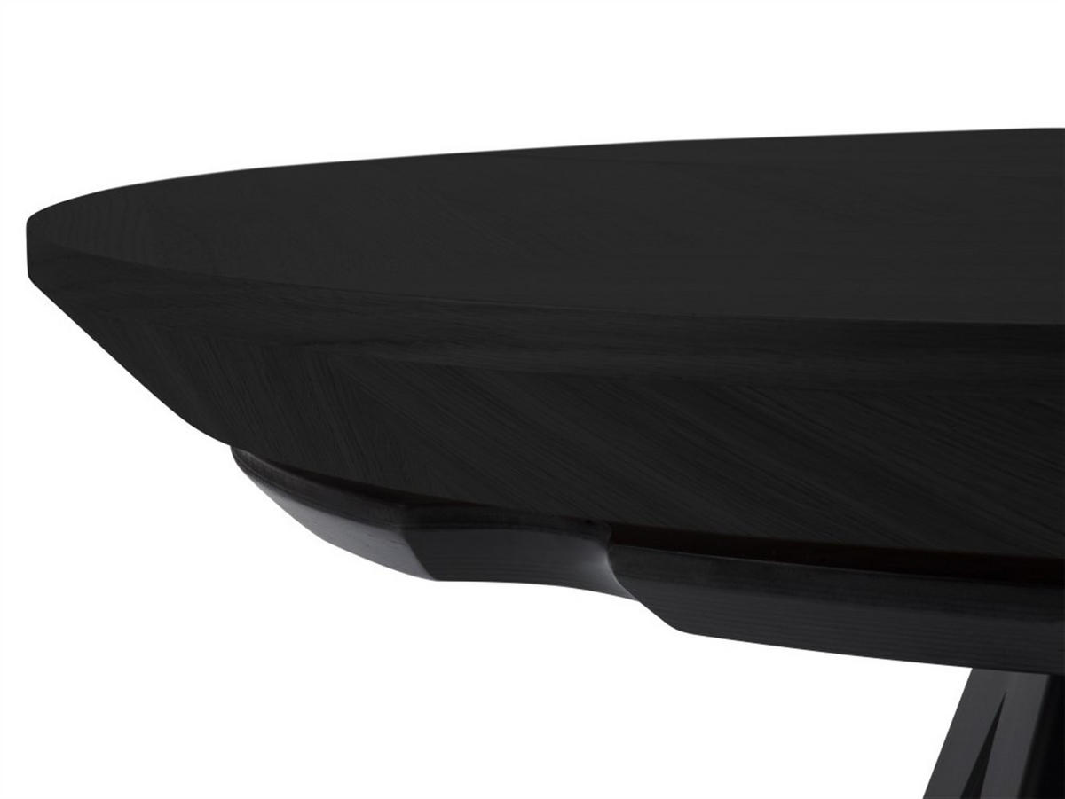 ESSTISCH GLOBO Ausziehbar 130 - 230 / 130 x 76 cm - Schwarz, Holz (130/130/76cm) - MASSENO