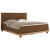 BOXBETT CAICOS 140/200 - Braun Boucle - H4 - Braun, Holz/Textil (140/200cm) - MKS