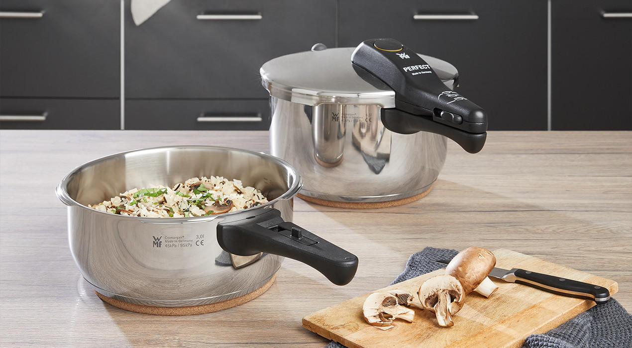 WMF Schnellkochtopf Edelstahl