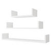 WANDREGAL Trio 004 - Weiß, Holzwerkstoff (80/11/18cm) - MIRJAN24