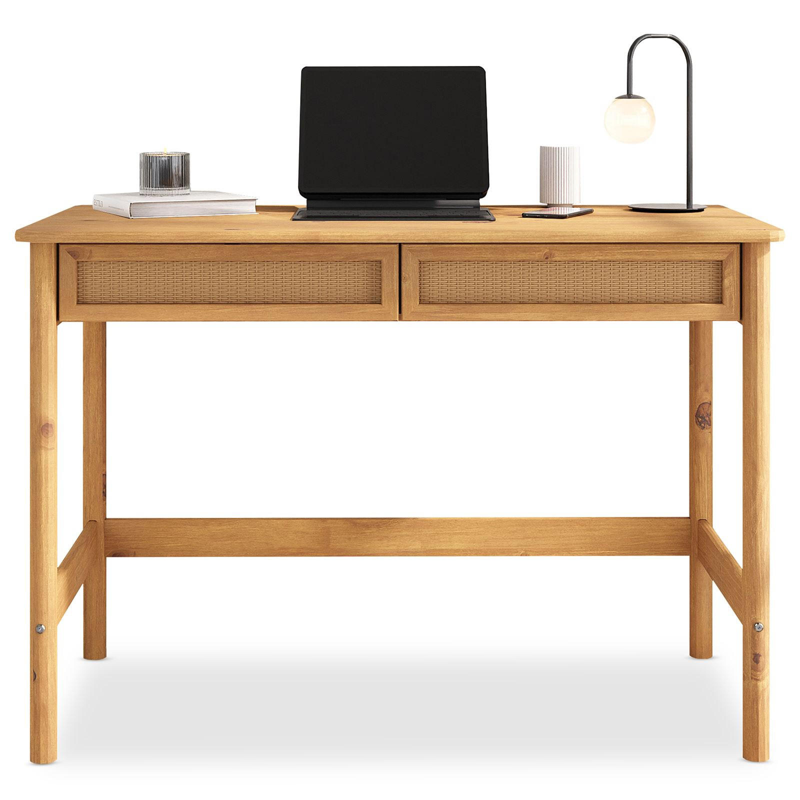 SCHREIBTISCH RODRIGO - Eichefarben, Holz (54/110/76cm) - IDIMEX