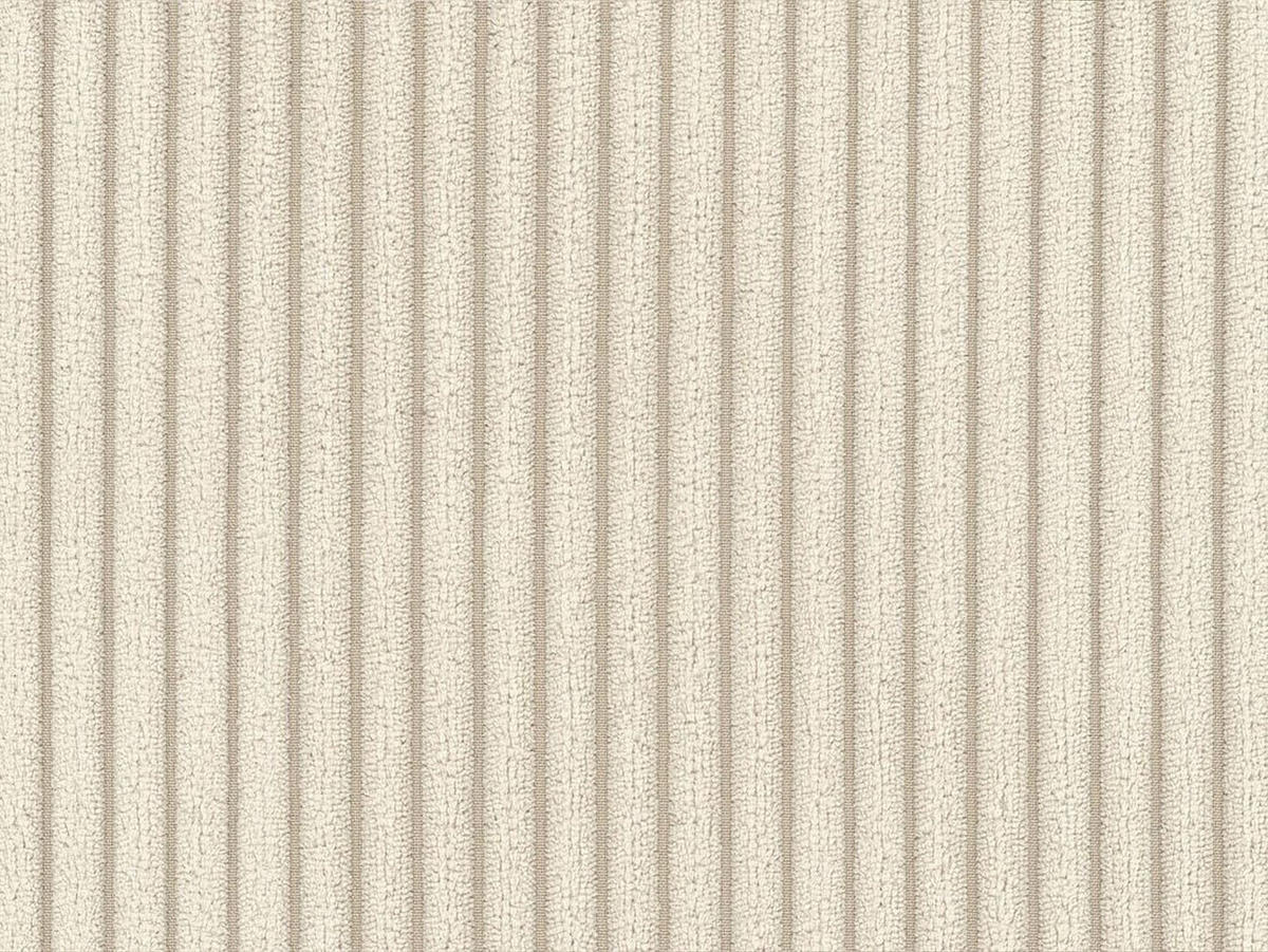 SOFA 3-Sitzer - Cord - Beige - POGNI - Beige, Textil (205/73/97cm) - Vente-Unique