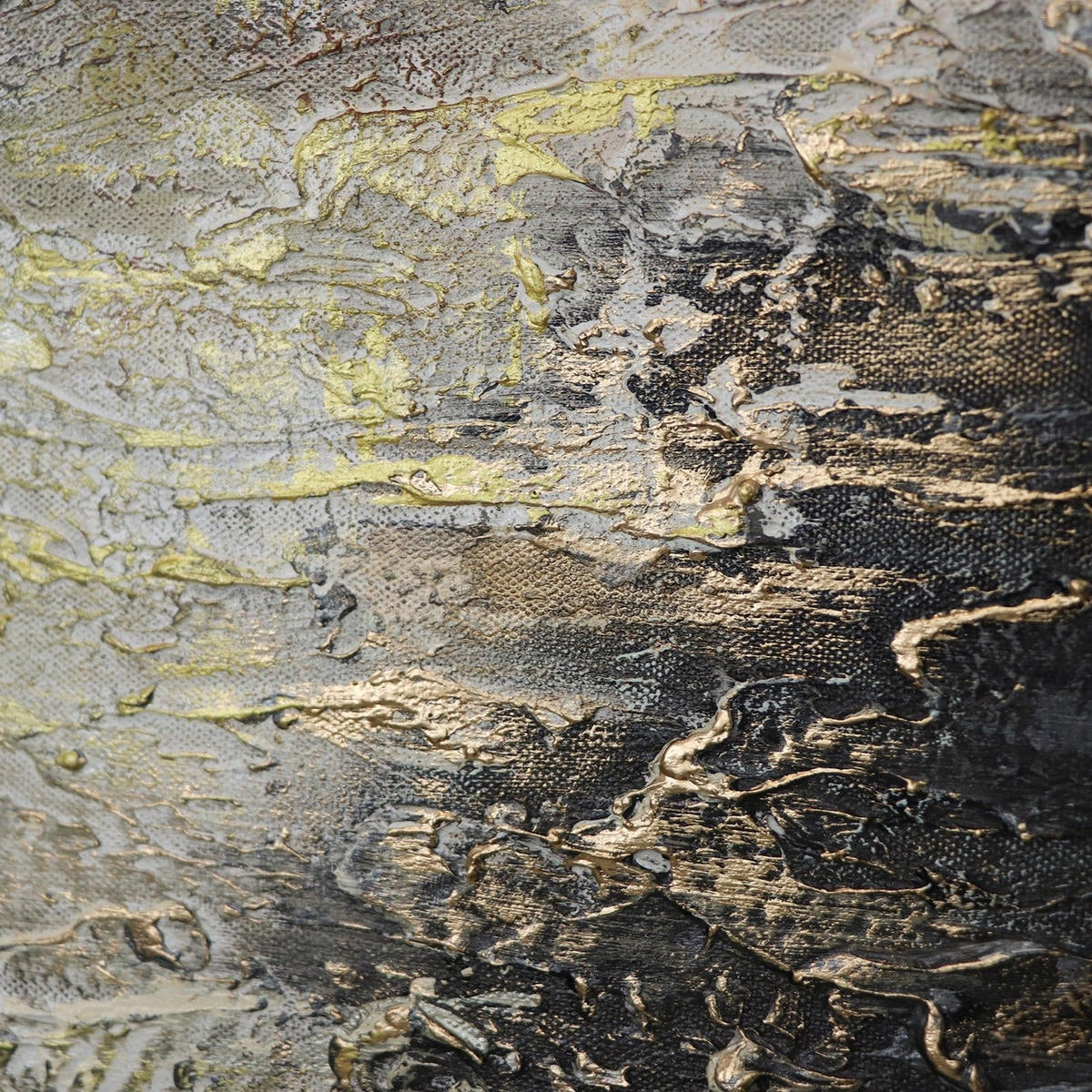 GEMÄLDE Kraft der Elemente auf Keilrahmen 200x100 cm - Braun, Holz (200/100cm) - YS-art gallery