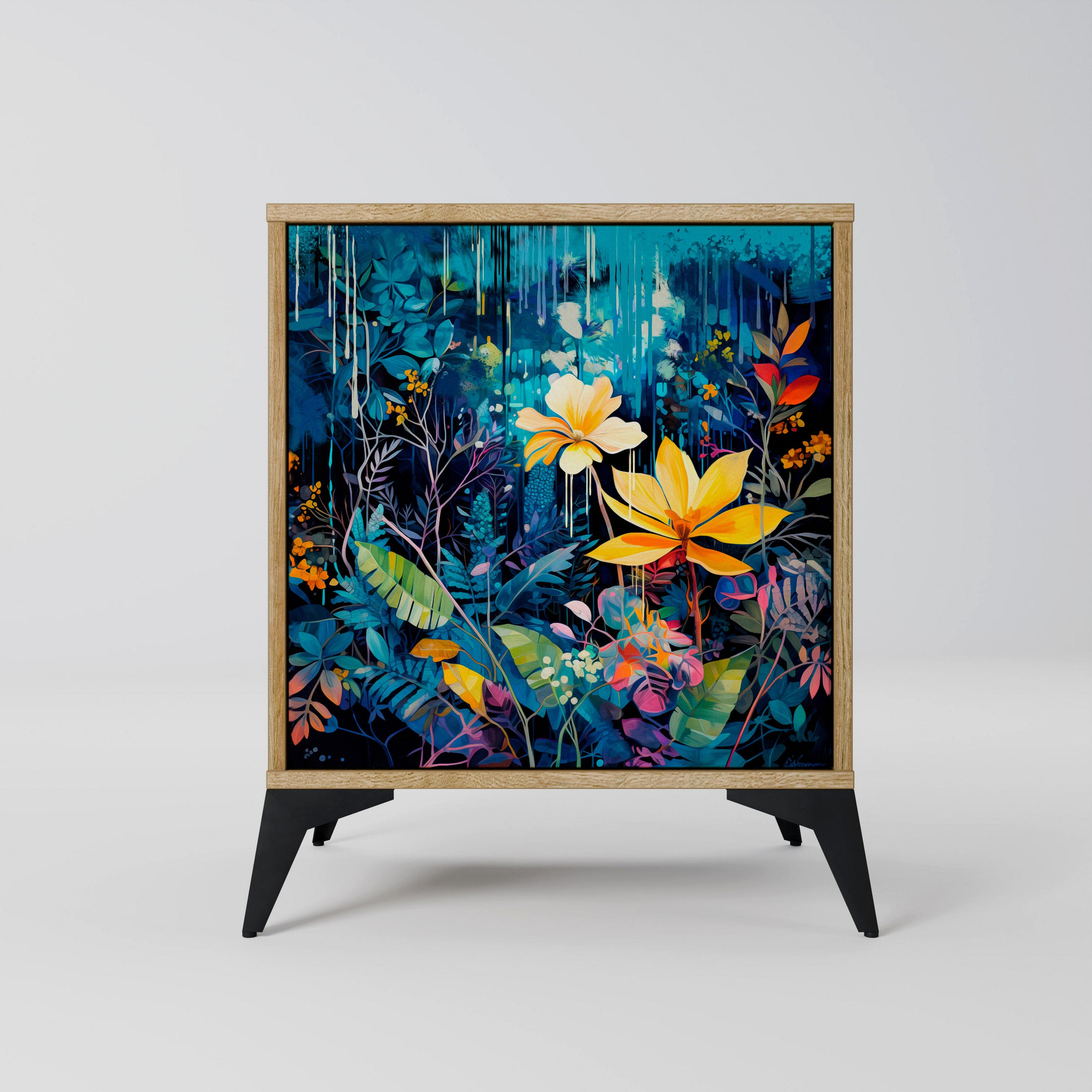 SpaceRebels Sideboard Eiche 57.5x70.5x42 cm