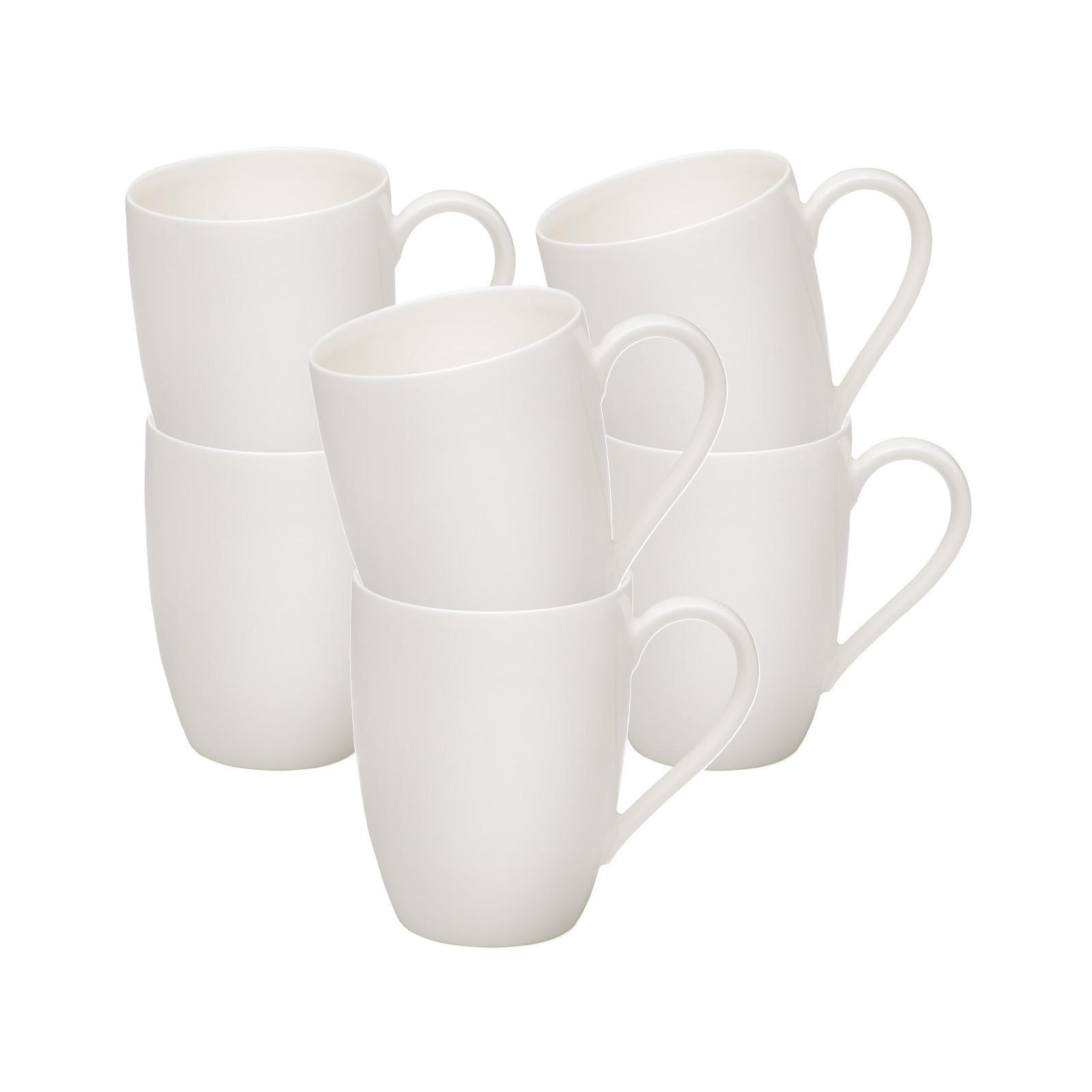 KAFFEEBECHER Basic White weiß 260 ml 6er Set - Weiß, Keramik (0.26L) - vivo | Villeroy & Boch Group