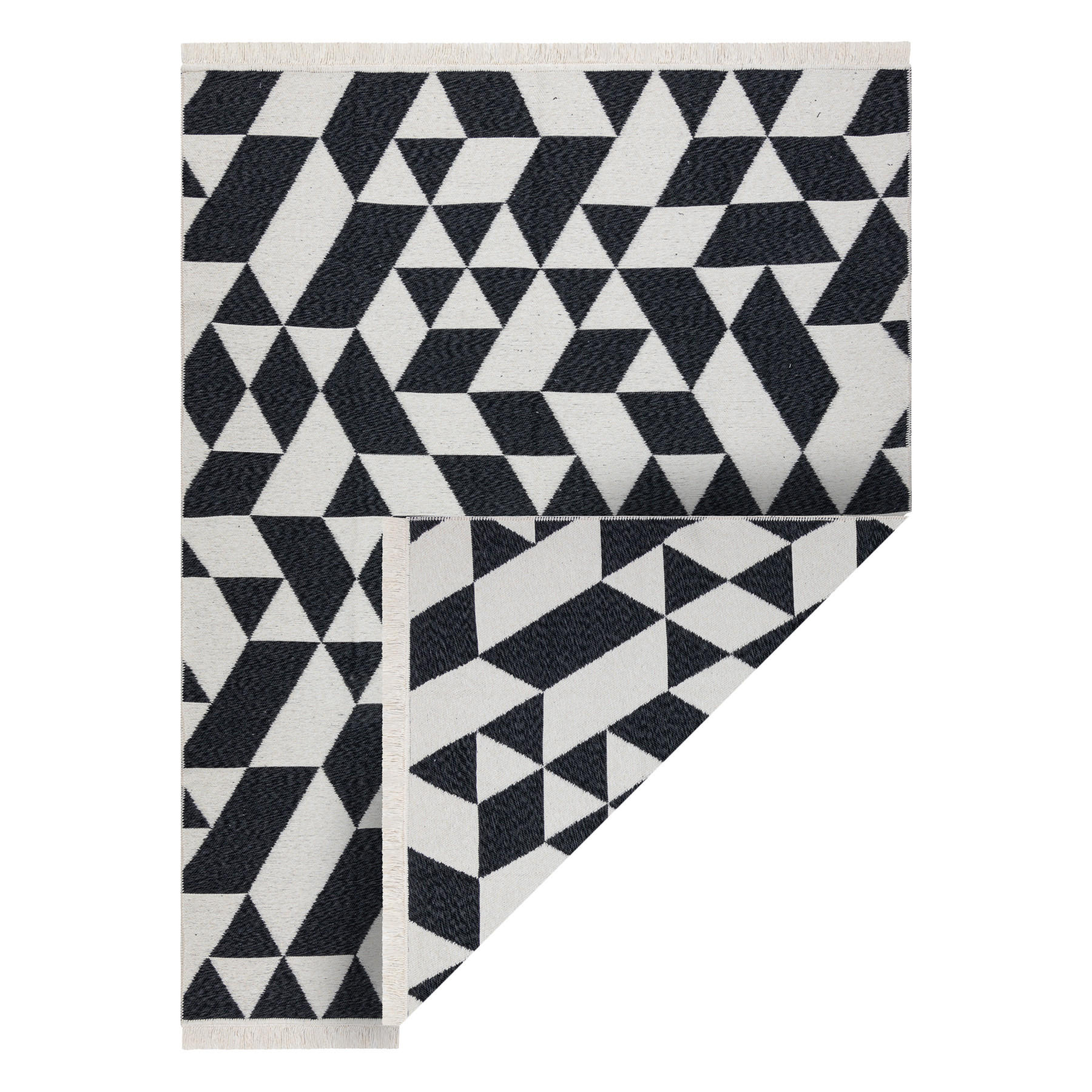 TEPPICH TWIN 100/200 cm - Schwarz, Textil (100/200cm) - rugsX