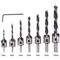 BIT-SATZ,3/4/5/6/7/8/10MM - Silberfarben, Metall (10/1/1cm) - LIBRATON
