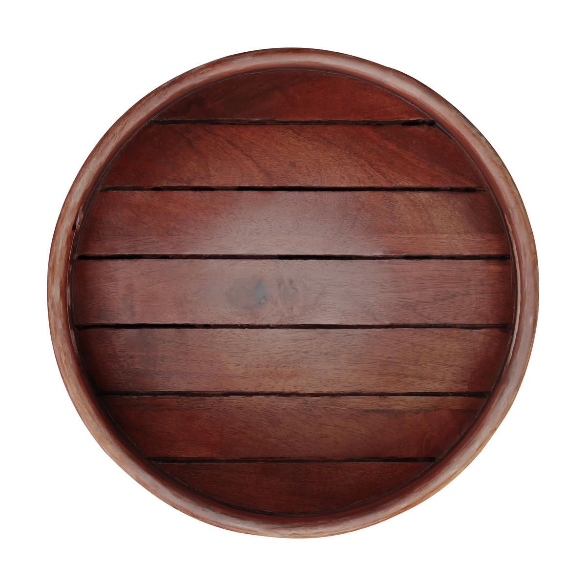 2-TLG.TABLETT-SET - Braun, Holz (36/7.5/36cm) - Relaxdays