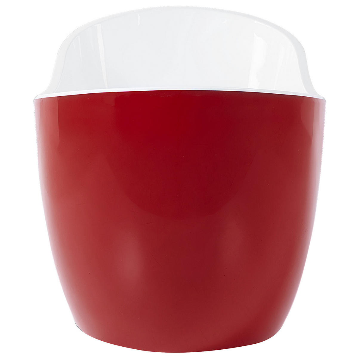 BADEWANNE FREISTEHEND 75x150x72 cm rot Antigua - Rot, Kunststoff (75/72/150cm) - Beliani