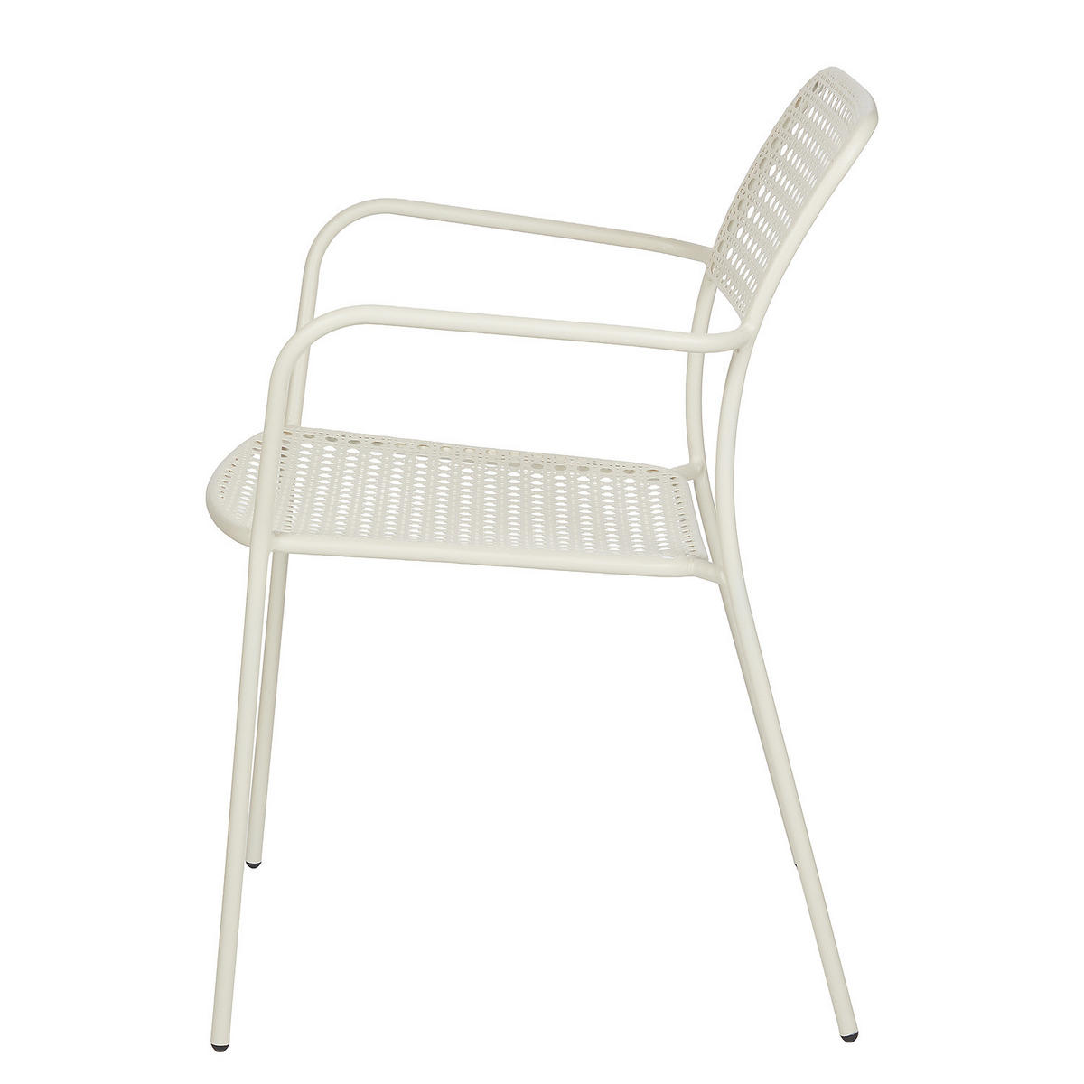 GARTENMÖBEL-SET (5-teilig) Junto - Beige, Metall - Butlers