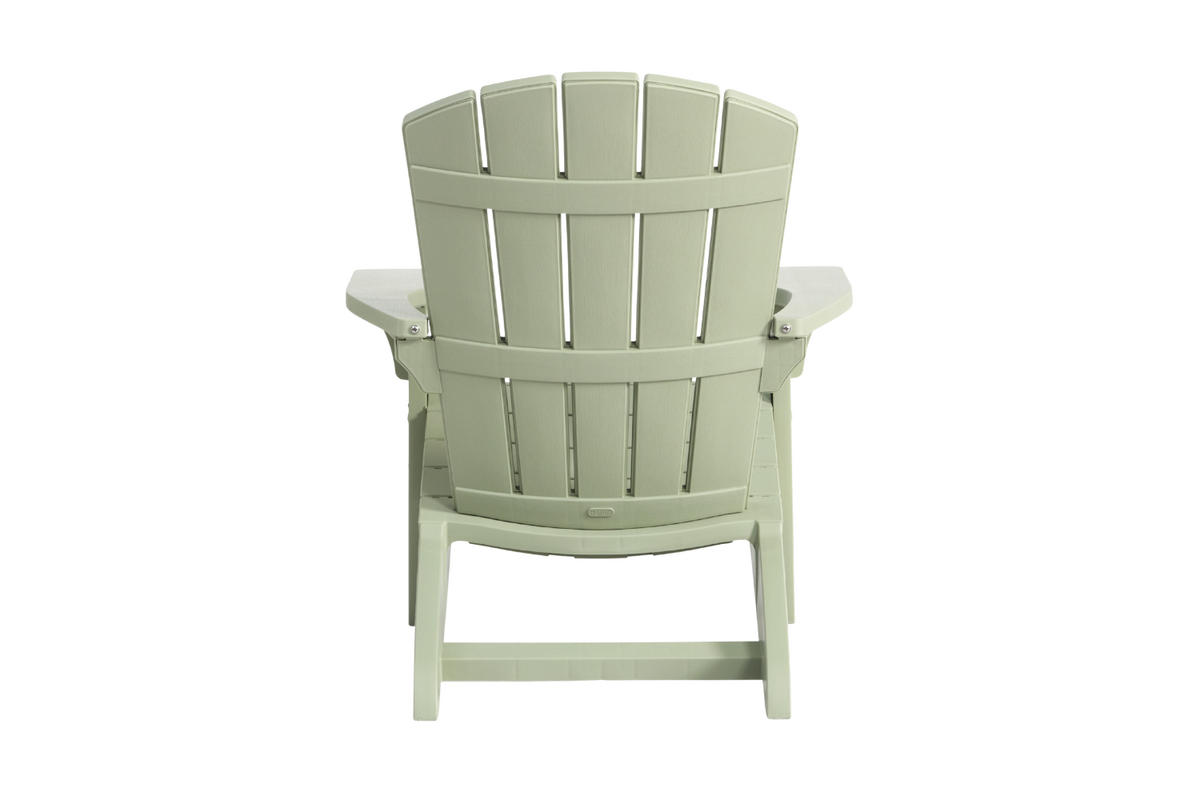 GARTENSTUHL Adirondack Troy - 2er Set - Grün, Kunststoff (80/96.5/85cm) - Keter