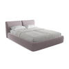 POLSTERBETT mit Bettkasten und Lattenrost 180x228 Violett - Lila/Flieder, Kunststoff/Textil (160/200cm) - Makamii