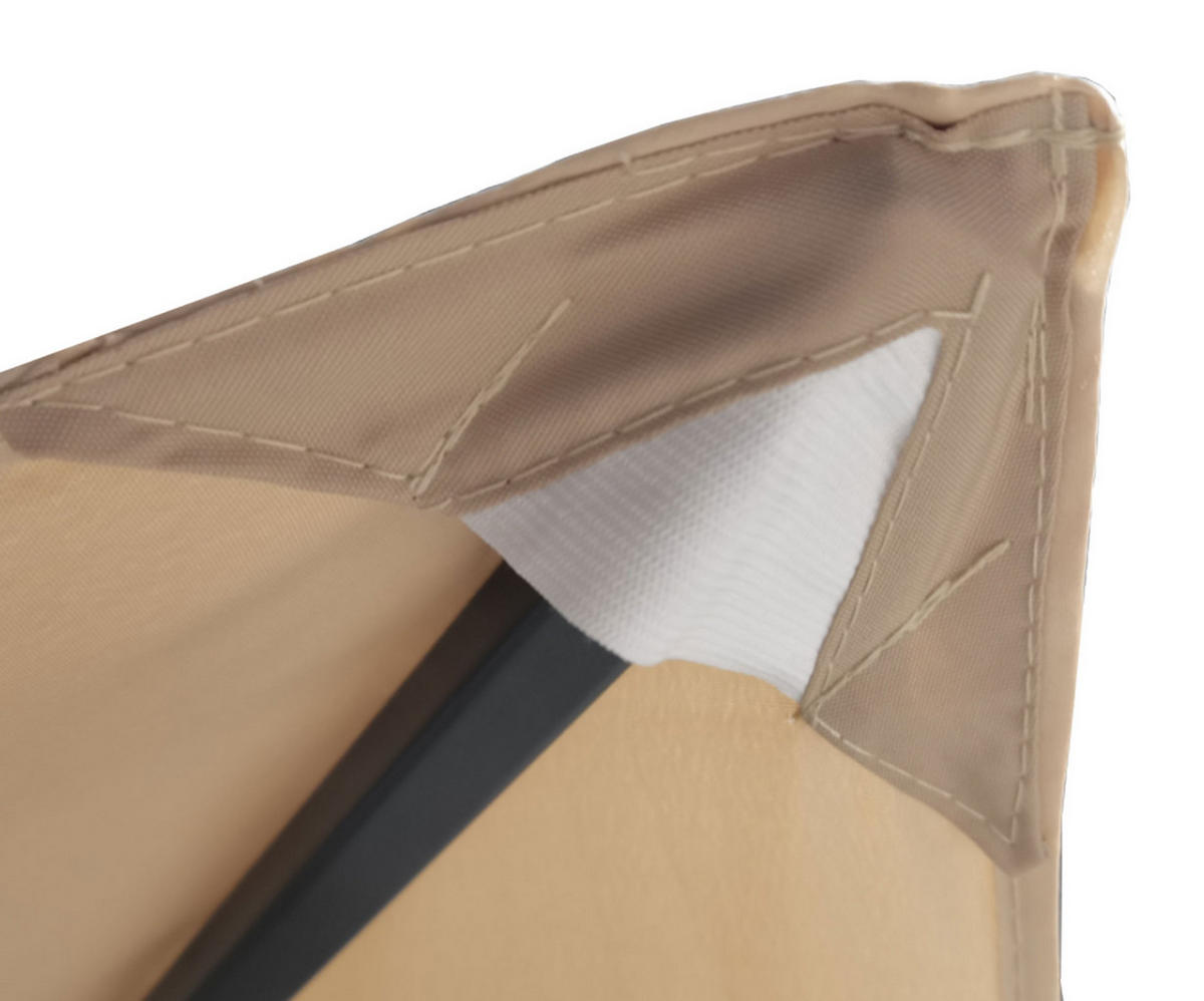 ERSATZDACH Pavillon 3x3 m Beige - Beige, Kunststoff (297/1/297cm) - QUICK STAR