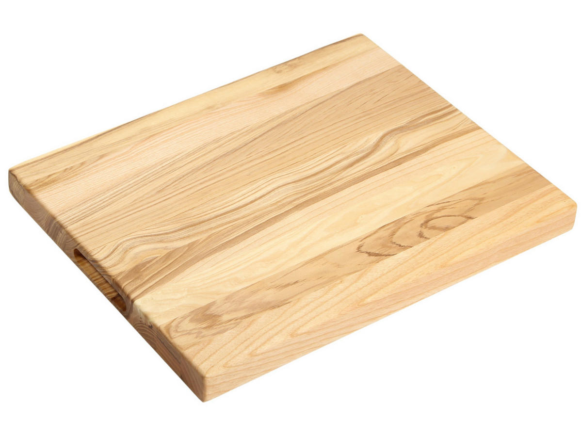 SCHNEIDEBRETT Holz - Mit Griff - Eschenholz - 50 x 40 x 4 cm - Braun, Holz (40/50cm) - Blackwell