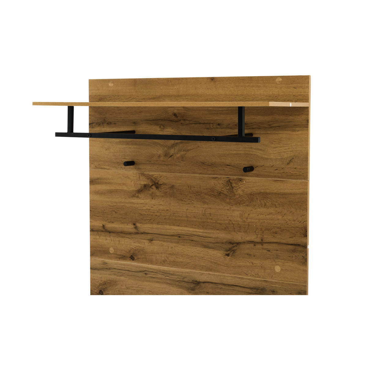 GARDEROBE 84/175/35 cm Eichefarben aus Spanplatte mit Schuhbank - Eichefarben, Holzwerkstoff (84/175/35cm) - OKMYHOME