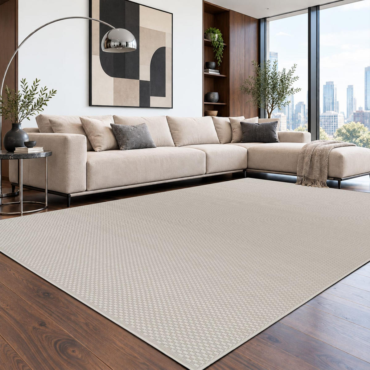 OUTDOORTEPPICH 300/400 cm Venedig 165 - Beige, Kunststoff (300/400cm) - Paco Home