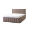 POLSTERBETT Reta Grande 180x200 in Siena Brown - Braun, Holz (180/200cm) - Letti Moderni
