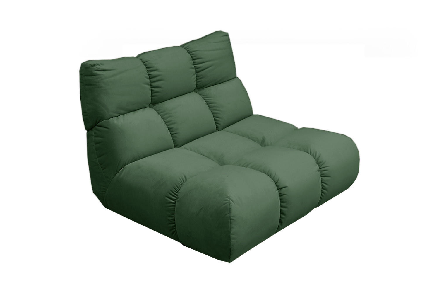 DREHSESSEL VIVIEN Smaragdgrün Velvet Drehbar (360°) - Smaragdgrün/Schwarz, Kunststoff/Textil (112/85/108cm) - KAWOLA