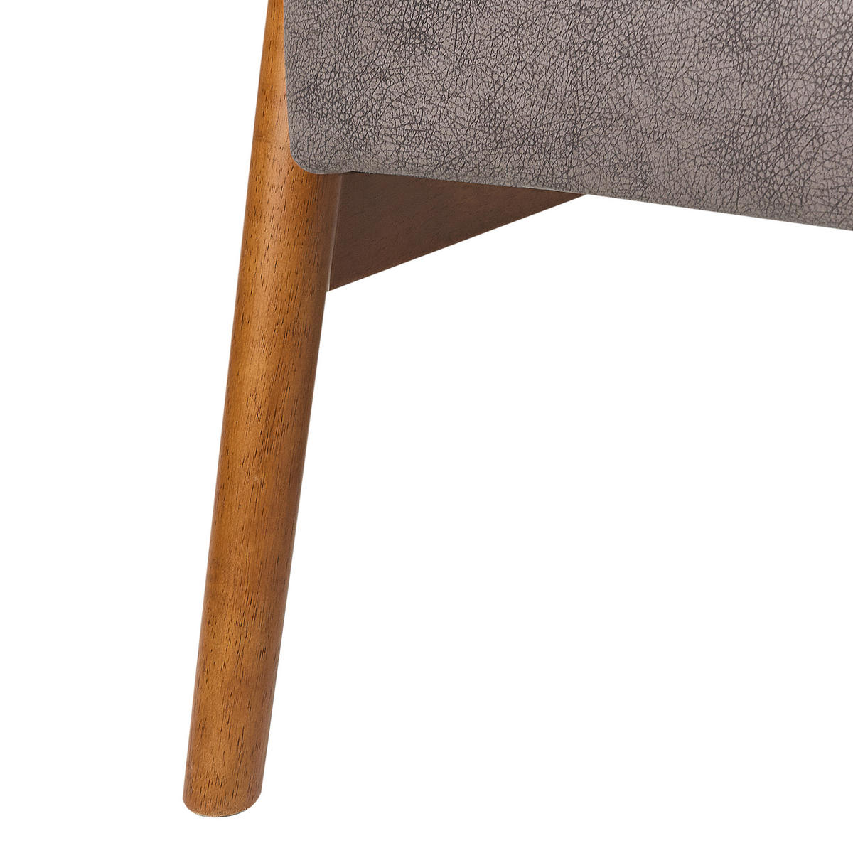 SESSEL Kunstleder Dunkelbraun Skara - Dunkelbraun/Braun, Kunststoff (70/83/88cm) - Beliani