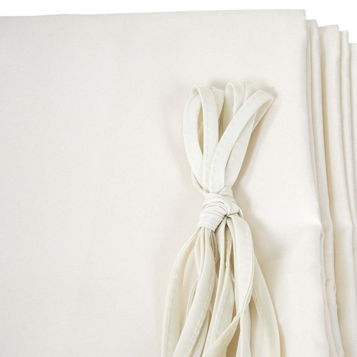 ERSATZBEZUG DACH FÜR PERGOLA BEJA Cremeweiß - Weiß, Textil (372/1/596cm) - MCW