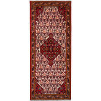 TEPPICH Assadabad Mehrfarbig 193/80 cm Schurwolle - Multicolor, Textil (80/193cm) - Looma