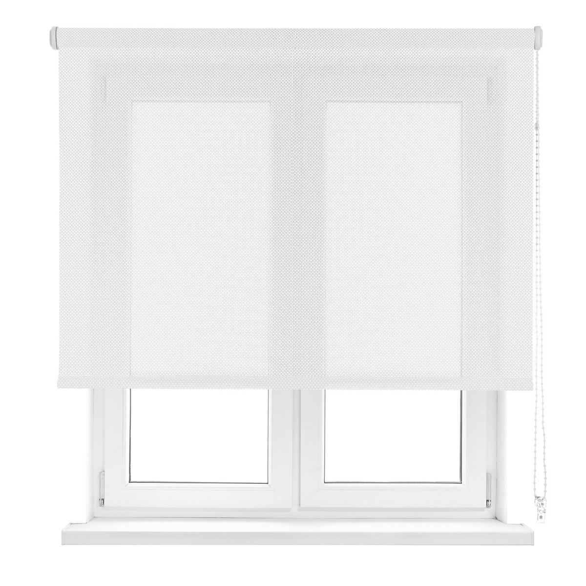 SEITENZUGROLLO Viewtex Screen 5% Öffnungsgrad - Weiß, Textil (120/190/190cm) - VIEWTEX
