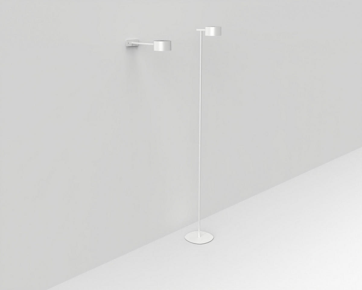LED-AKKU-STEHLEUCHTE 3 in 1 Weiß Höhe bis zu 120 cm Metall - Weiß, Metall (16/16/120cm) - Northpoint