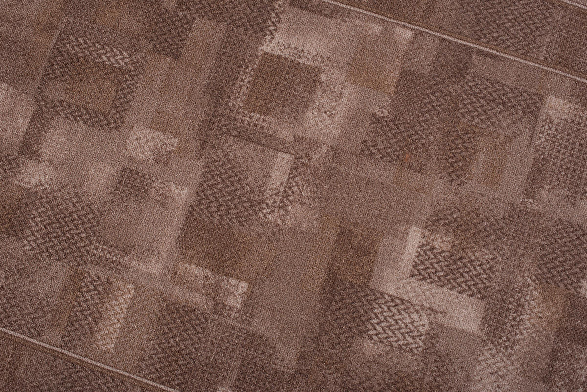 TEPPICHLÄUFER Anti-Rutsch Braun rutschfest Gummiunterlage 100/400 cm - Braun, Textil (100/400cm) - Tapiso