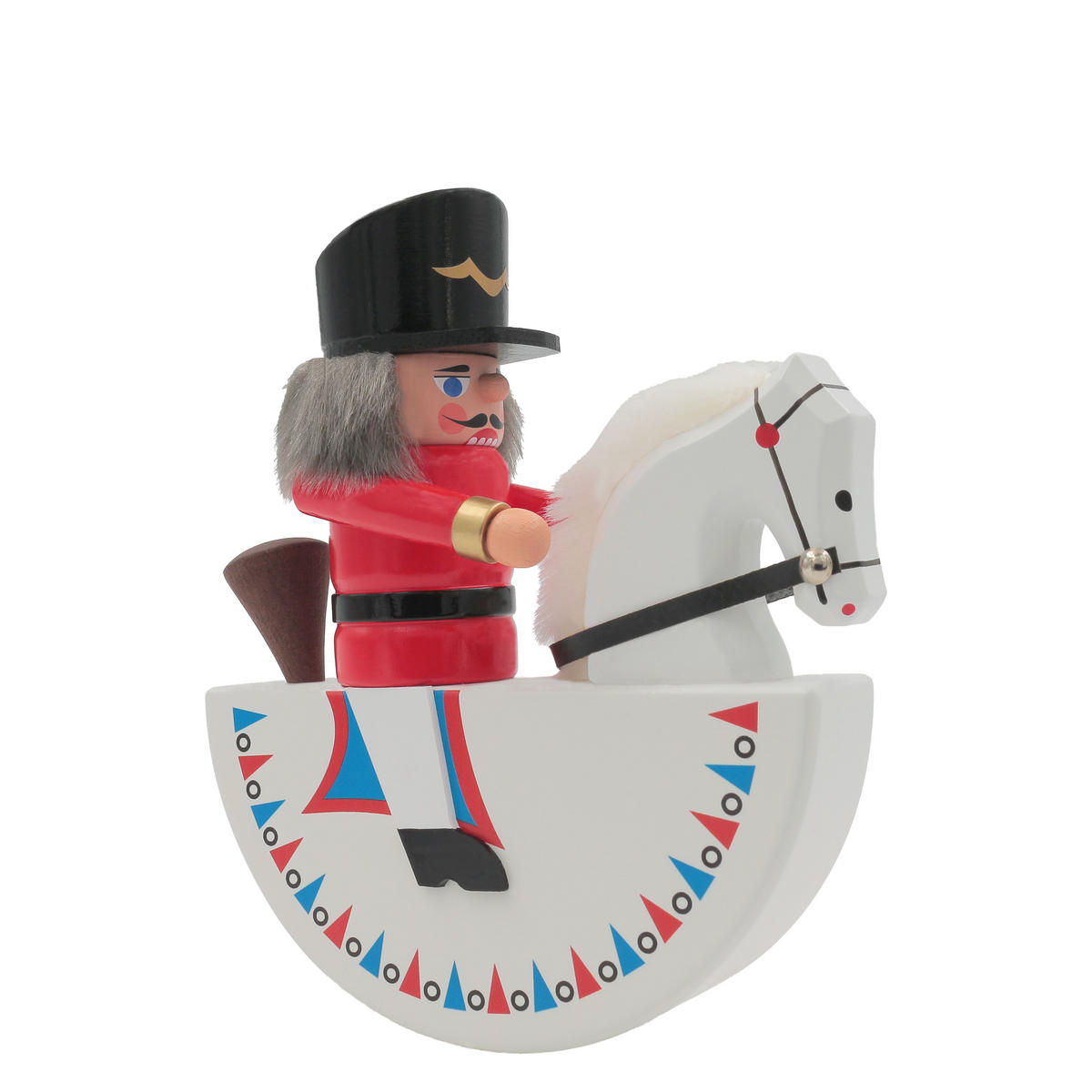 NUSSKNACKER Reiterlein Roter Husar 14 cm - Rot, Metall (0.1/21/4.5cm)