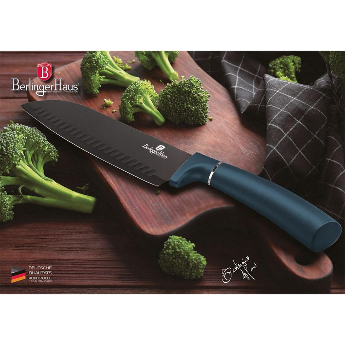 MESSERSET Silber 30/10/30 cm BH2537 - Silberfarben, Metall - Berlinger Haus