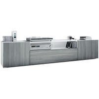 LOWBOARD Mogan Fronten in Avola-Anthrazit - Anthrazit, Holzwerkstoff (181/39/35cm) - Vladon